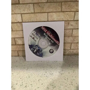 MSI Multimedia‎ Beyond 3D Drivers and Utilities CD  bc